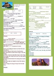 English Worksheet: Lava de Walt Disney