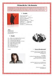 English Worksheet: Ill Stand by you