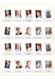 English Worksheet: The British Royal Family (Part 3)