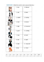 COMPOUNDS 2. (matching exercise)