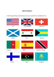 English Worksheet: Math 