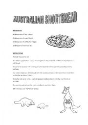 australian shortbread