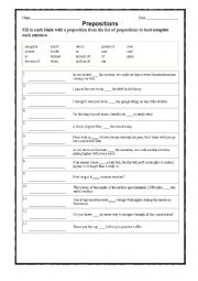 Prepositions