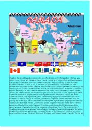 English Worksheet: Canada