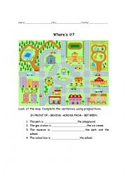 English Worksheet: Wheres it?