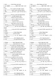 English Worksheet: grammar-present simple