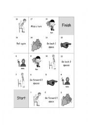 English Worksheet: play game