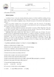 English Worksheet: Test - Internet Piracy