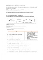 English Worksheet: activities My School