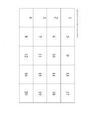 English Worksheet: Picture puzzle