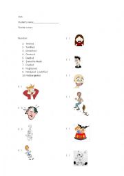 English Worksheet: Fear vocabulary