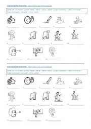 English Worksheet: classroom instructions