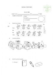 English Worksheet: numbers 