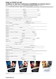 English Worksheet: VALERIAN-Song Activity