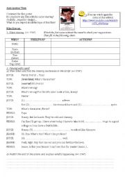 English Worksheet: Skipping school - Ferris Buellers