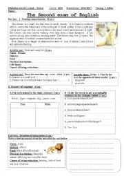 English Worksheet: Fennec