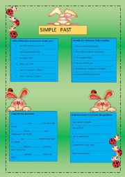 English Worksheet: Past Simple exercises