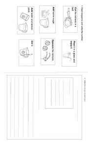 English Worksheet: Lemonade recipe