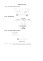 English Worksheet: Bedshaped by Keane