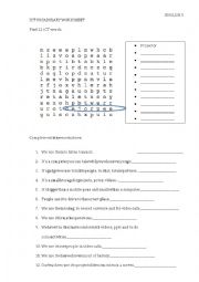 English Worksheet: ICT vocabulary