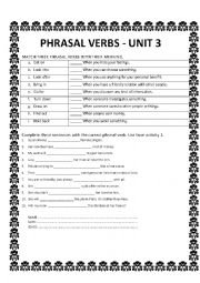 phrasal verbs