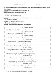 compound adjectives