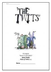 The Twits - Folio Booklet - Year 4-5