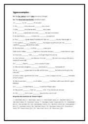 English Worksheet: PRESENT PERFECT