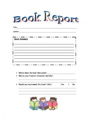 English Worksheet: Reading task