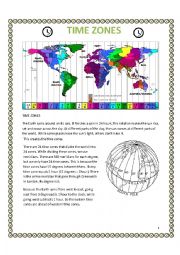 Reading on time zones