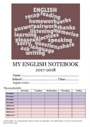 English Worksheet: Back to school