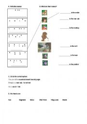 The jungle book movie worksheet