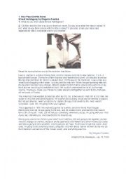 English Worksheet: How Papa got his name