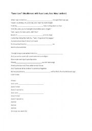 English Worksheet: Macklemores 