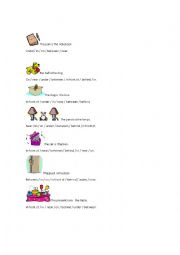 English Worksheet: prepositions of place