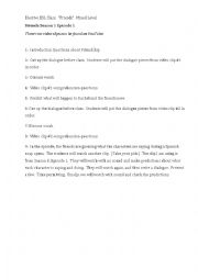 English Worksheet: friends 6x09