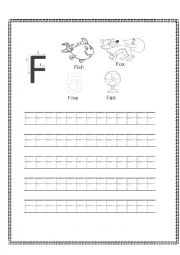 English Worksheet: Lets Learn to Write Letter (