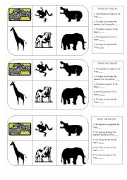 English Worksheet: Describing animals