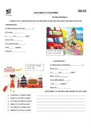 English Worksheet: WHERE ARE YOU FROM?