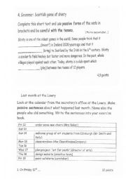 English Worksheet: passive voice