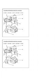 English Worksheet: Family Members 