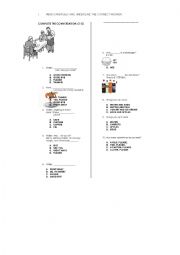 English Worksheet: Can I take you order?