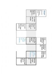 English Worksheet: If sentences Gameboard