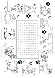 English Worksheet: PETS