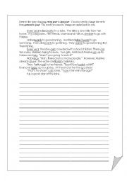 English Worksheet: Past Tense Practice