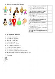 English Worksheet: Physical description