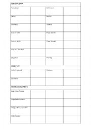 GRID for writing a biography