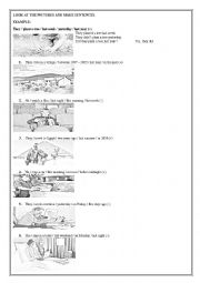 English Worksheet: Past Sımple Worksheet -1-