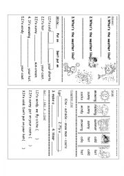 English Worksheet: the weather