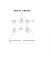 English Worksheet: Wordsearch Vocabulary